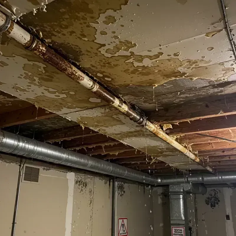 Ceiling Water Damage Repair in Capron, IL