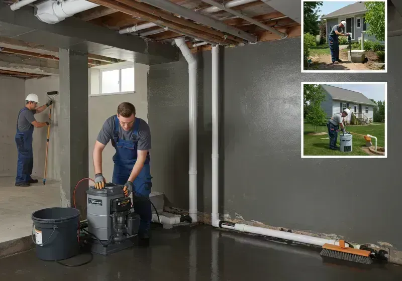 Basement Waterproofing and Flood Prevention process in Capron, IL